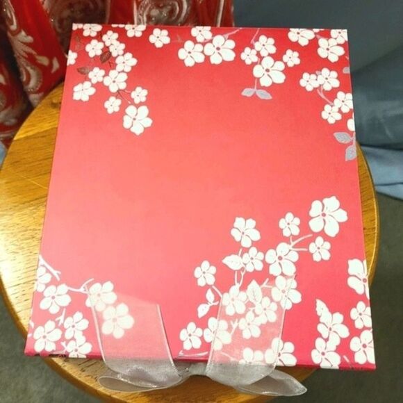 🔥 Pink & White flower Rosetti purse with matching box 🌺 NWOT - Picture 10 of 11